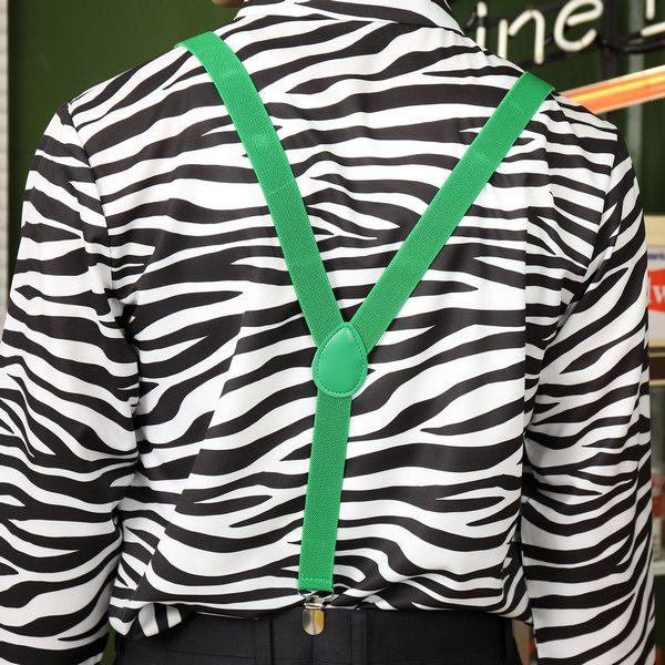 奉仕品 ゼブラシャツ 男女兼用 シマウマ しまうま 動物 ハロウィン