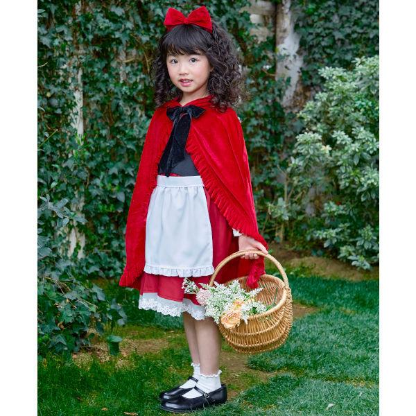 フォレストレッドケープガール キッズ 子供用 赤ずきん 衣装 仮装