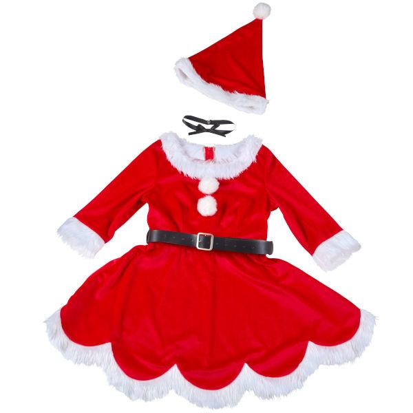 ミミノエル スカラップサンタ サンタ コスプレ 衣装 クリスマス  