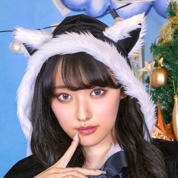 ミミノエル ねこケープサンタ ブラック サンタ コスプレ 衣装 クリスマス コスチューム レディース |  | 07