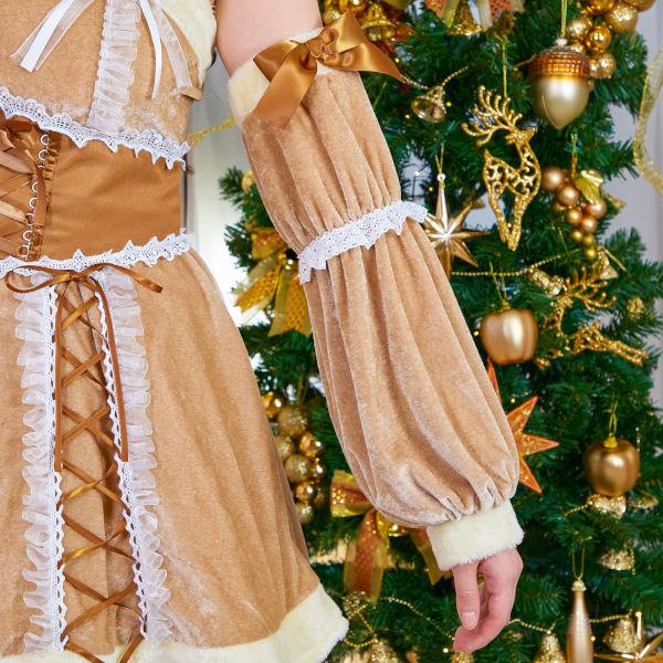 ファンメイド プリティトナカイ トナカイ コスプレ 衣装 ワンピース チョーカー 帽子 女性用 レディース 大人用 |  | 09