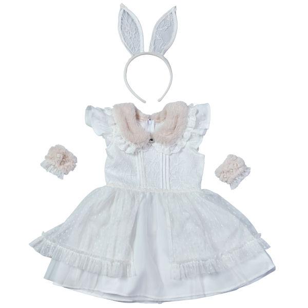 奉仕品 グレースチャーム パウダーバニー ベビー うさぎ ハロウィン 仮装 コスプレ 衣装 女の子 赤ちゃん 85サイズ 90サイズ 95サイズ 2歳 3歳 返品不可 |  | 01