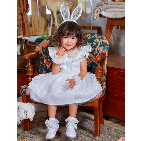 奉仕品 グレースチャーム パウダーバニー ベビー うさぎ ハロウィン 仮装 コスプレ 衣装 女の子 赤ちゃん 85サイズ 90サイズ 95サイズ 2歳 3歳 返品不可 |  | 09