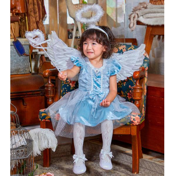 奉仕品 グレースチャーム クリスタルエンジェル ベビー 天使 ハロウィン 仮装 コスプレ 衣装 女の子 赤ちゃん 85サイズ 90サイズ 95サイズ 2歳 3歳 返品不可 |  | 09