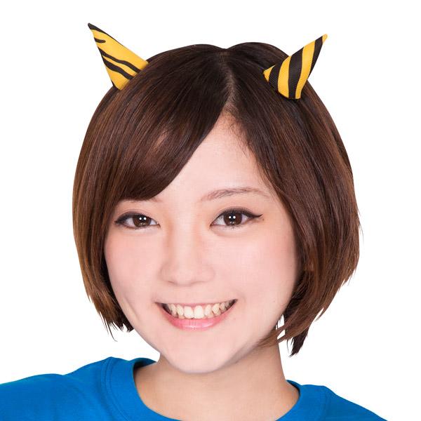 ツノツノ鬼ピン ヘアピン 鬼 ツノ 角 ハロウィン 節分 豆まき