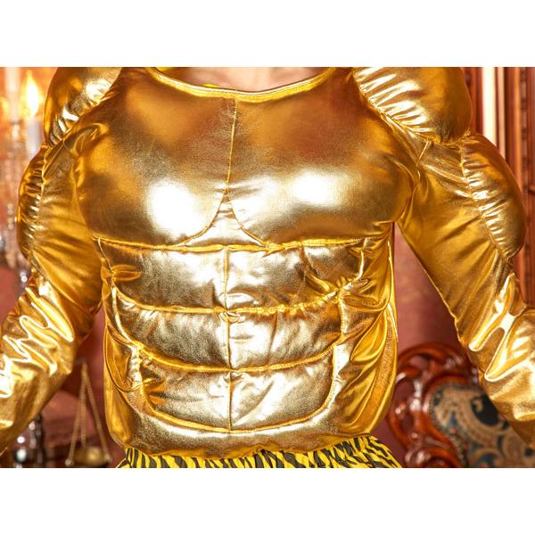 プレミアムゴールデン鬼 金鬼 コスプレ コスチューム 怖い 恐怖 鬼マスク付き 仮装 衣装 |  | 04