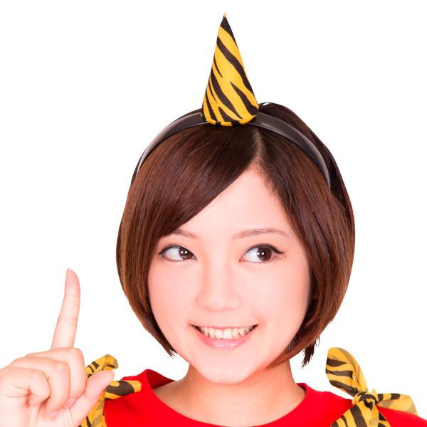 鬼カチューシャ 1本ツノ 節分 豆まき コスプレ オニ 仮装 変装 鬼のツノ グッズ | 