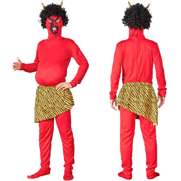 太った鬼さん 節分 鬼 衣装 仮装 コスプレ 赤鬼 全身タイツ コスチューム メンズ 男性 大人用 |  | 01