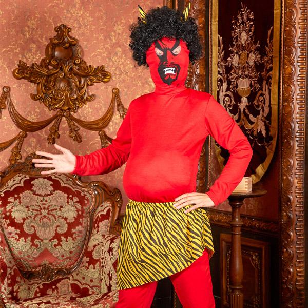 太った鬼さん 節分 鬼 衣装 仮装 コスプレ 赤鬼 全身タイツ コスチューム メンズ 男性 大人用 |  | 03