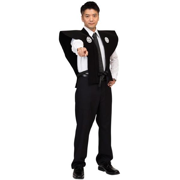 裃 黒 赤 大人用 コスプレ 衣装 コスチューム |  | 03