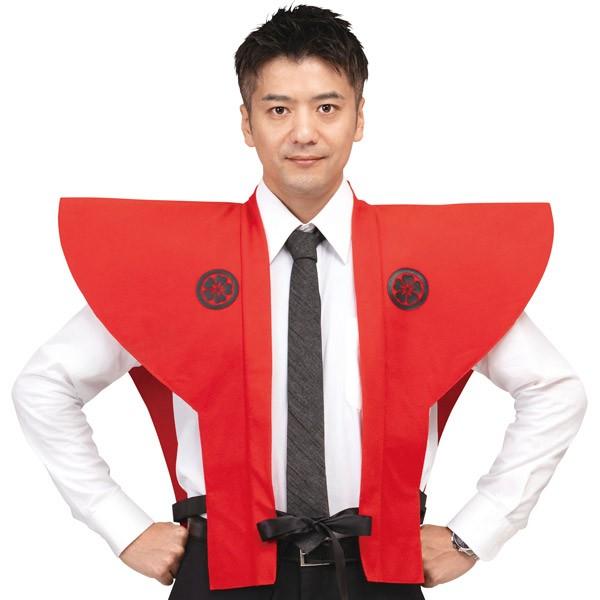 裃 黒 赤 大人用 コスプレ 衣装 コスチューム |  | 06