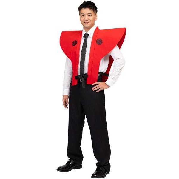 裃 黒 赤 大人用 コスプレ 衣装 コスチューム |  | 07