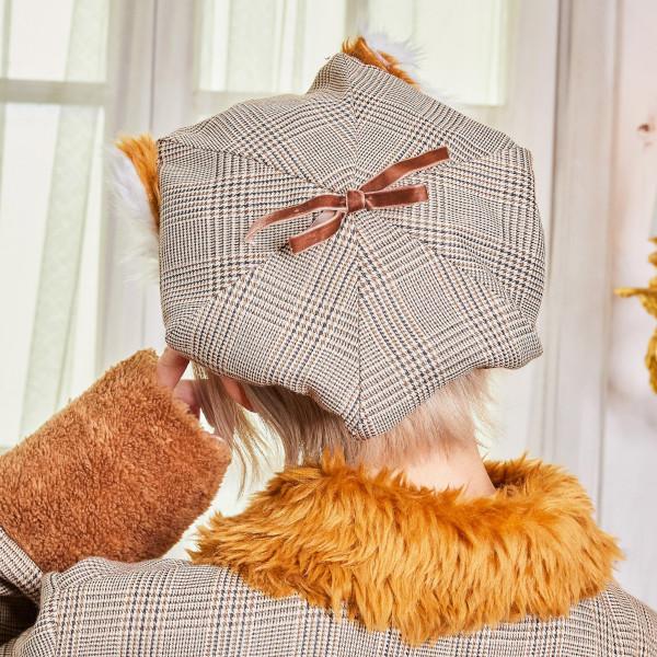 ファングル きつね探偵シャツ 男女兼用 狐 キツネ コスプレ 衣装 ハロウィン 仮装 大人用 |  | 08