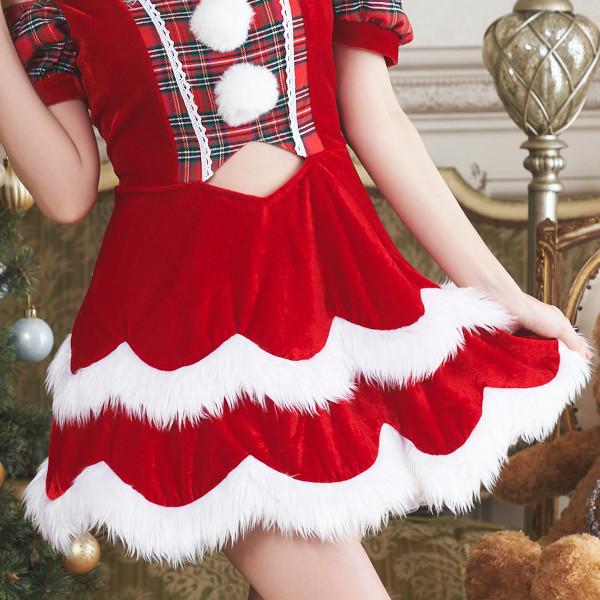 ファンメイド メルティサンタ サンタ コスプレ 衣装 ワンピース チョーカー 帽子 女性用 レディース 大人用 |  | 08