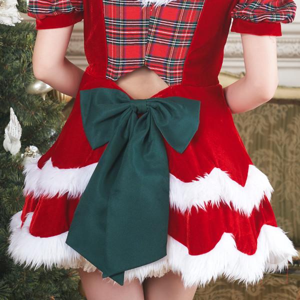 ファンメイド メルティサンタ サンタ コスプレ 衣装 ワンピース チョーカー 帽子 女性用 レディース 大人用 |  | 09