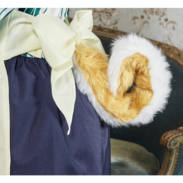 マイフェイヴ 茉夏 イヌ派 ハイカラメイド メイド服 犬 コスプレ 衣装 ハロウィン 仮装 矢羽柄 青緑色 女性用 |  | 10