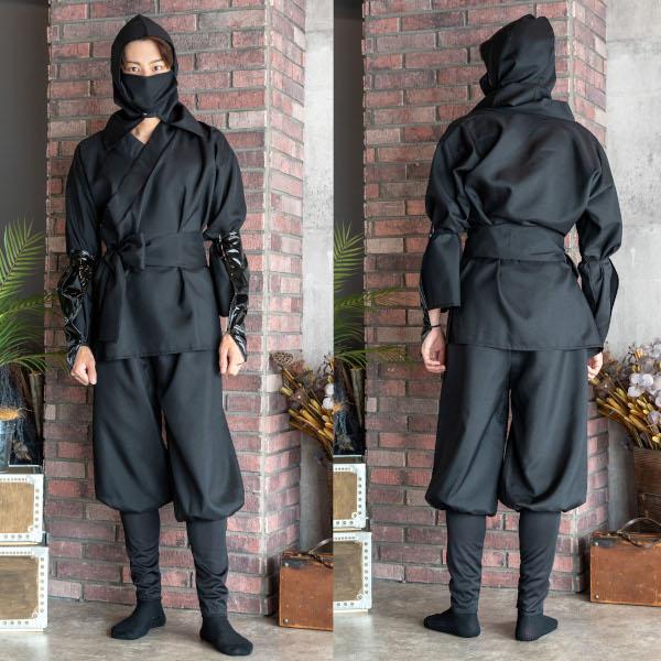 黒忍者 大人用 忍者 ニンジャ ハロウィン 仮装 コスプレ 衣装 黒忍者 大人用 忍者 ニンジャ ハロウィン 仮装 コスプレ 衣装