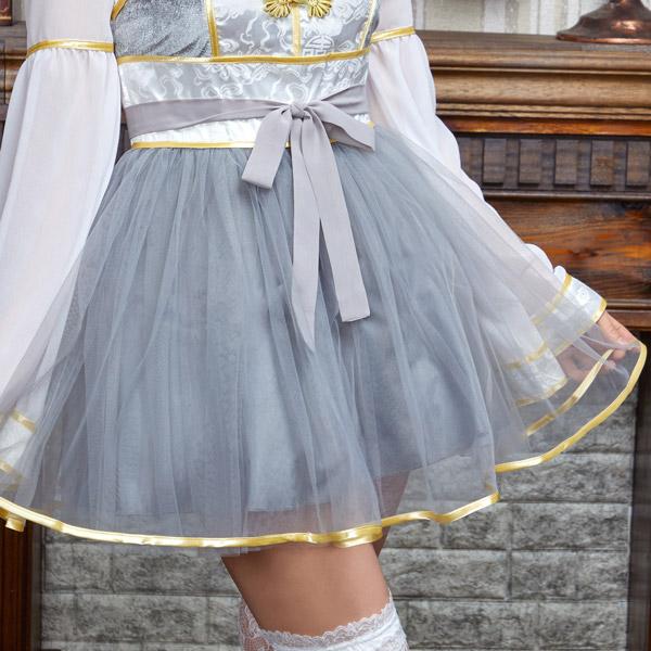 奉仕品 恋衣 和装束 グレー 和風 コスチューム コスプレ 衣装 女性用