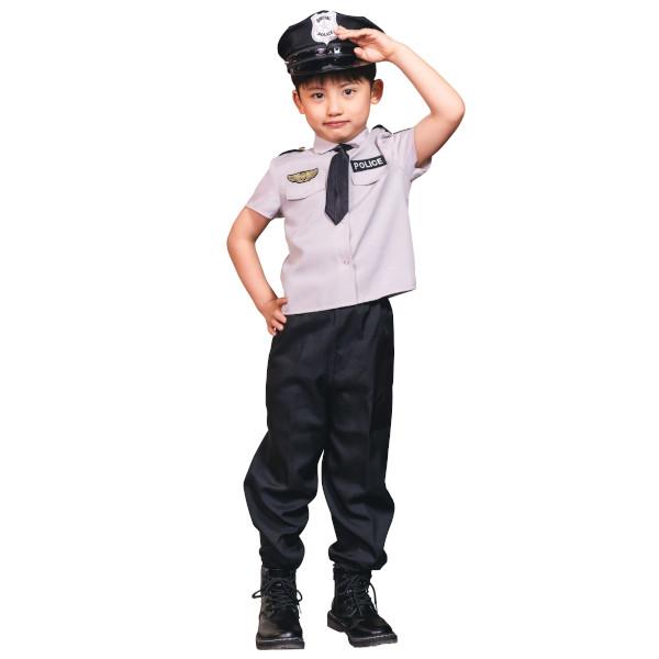 グレイポリスパンツ キッズ 警察官 警官 コスプレ 仮装 ハロウィン