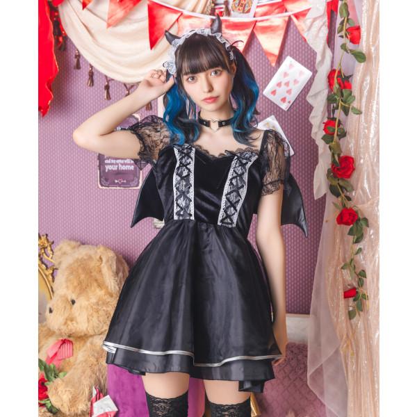 コケティッシュガーリー レーシィデビル 悪魔 コスプレ 仮装