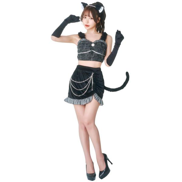 リュクステラ ミッドナイトキャット 黒ねこ 黒猫 コスプレ 仮装 ハロウィン 衣装 大人用 |  | 15