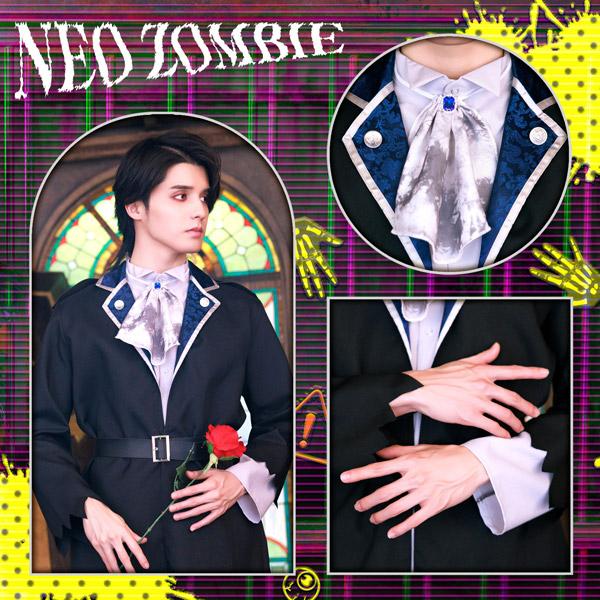 ネオゾンビ ミッドナイトヴァンパイア ハロウィン ゾンビ コスプレ ホラー コスチューム 男性 衣装 メンズ |  | 08