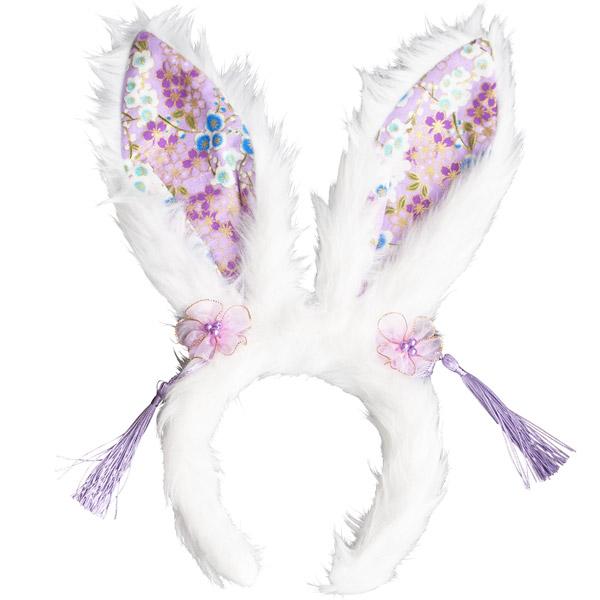 和柄カチューシャ 白うさぎ |  | 01