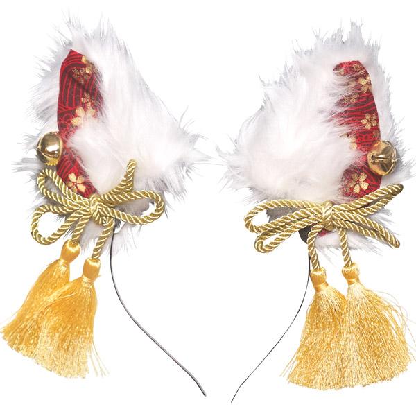 和柄カチューシャ 白狐 |  | 01