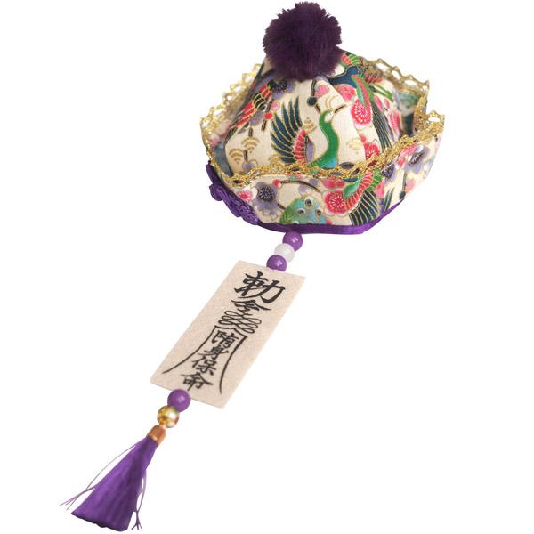 和柄キョンシー帽 紫 ※ポンポンが紫 |  | 01