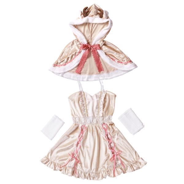 シェリヴェール クリーミートナカイ クリスマス となかい コスプレ 衣装 ワンピース ケープ カフス 女性用 レディース 大人用 |  | 01