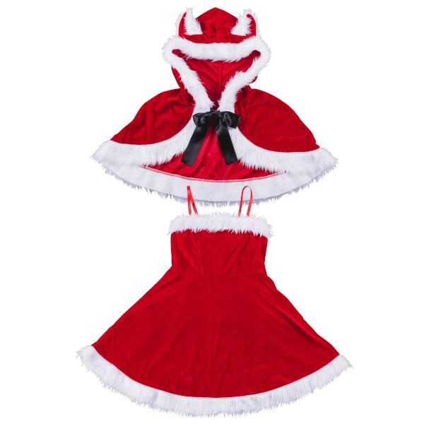 メリープラムフェアリー ねこケープサンタ レッド クリスマス