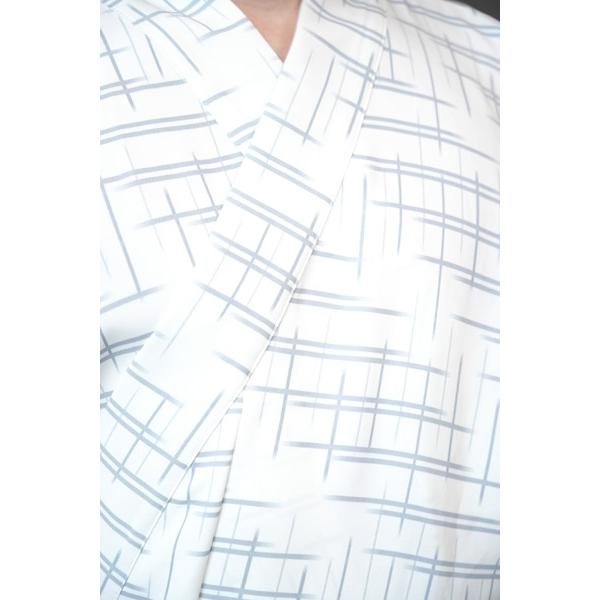 メンズ着物 生成り 仮装用 着物 着流し 浴衣 コスプレ 衣装 帯はマジックテープ簡易仕様 |  | 08