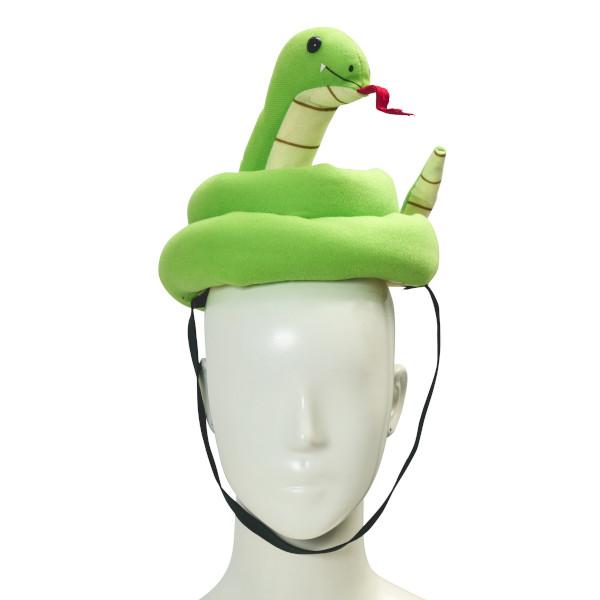 とぐろへび かぶりもの ヘビ 蛇 被り物 動物 帽子 ハロウィン 仮装 変装 縁起物 グッズ |  | 02