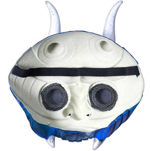 ハーフ鬼マスク 青 鬼 仮面 : コスプレ衣装専門店マジックナイト