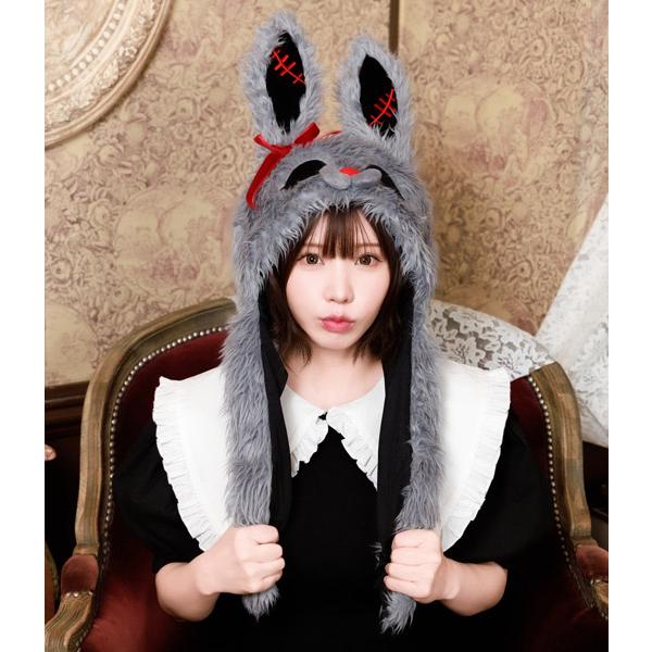 パタパタハット ホラーラビット うさぎ バニー 帽子 被り物 ハロウィン 仮装 ホラー グッズ |  | 05