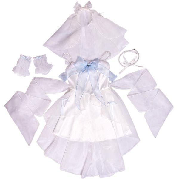 ロングテールブライド ハロウィン コスプレ 仮装 ドレス 花嫁 結婚式 ウェディング ブライダル ブルー ワンピース コスチューム 衣装 |  | 01