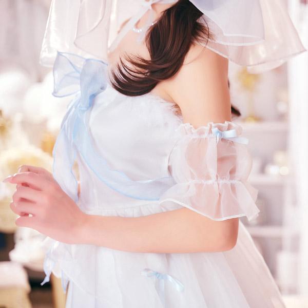 ロングテールブライド ハロウィン コスプレ 仮装 ドレス 花嫁 結婚式 ウェディング ブライダル ブルー ワンピース コスチューム 衣装 |  | 07