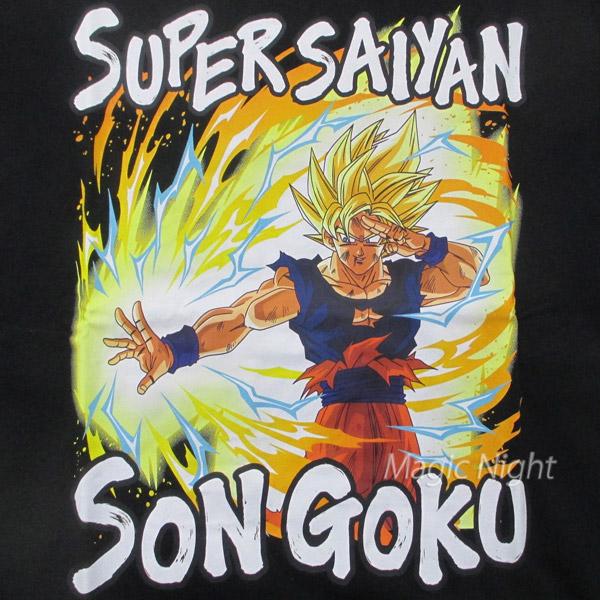 超サイヤ人 孫悟空 超元気玉 Tシャツ ドラゴンボール 半袖 メンズ