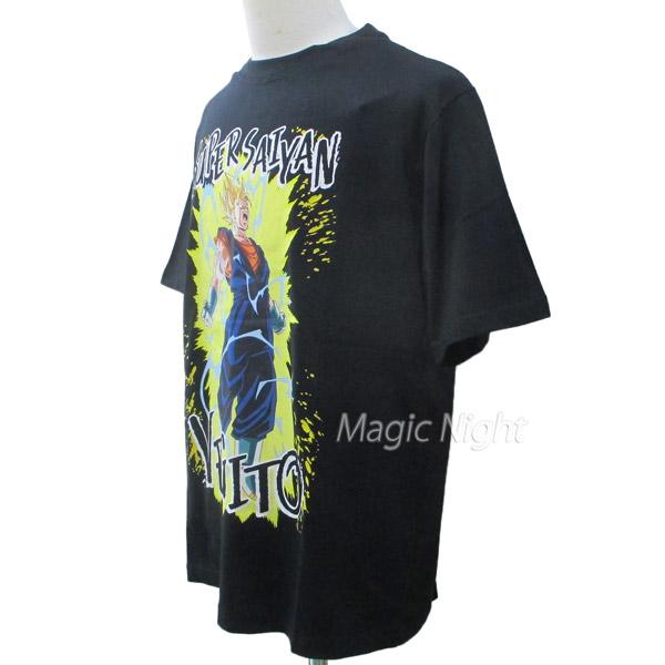超ベジット Tシャツ ドラゴンボール 半袖 メンズ ブラック 黒