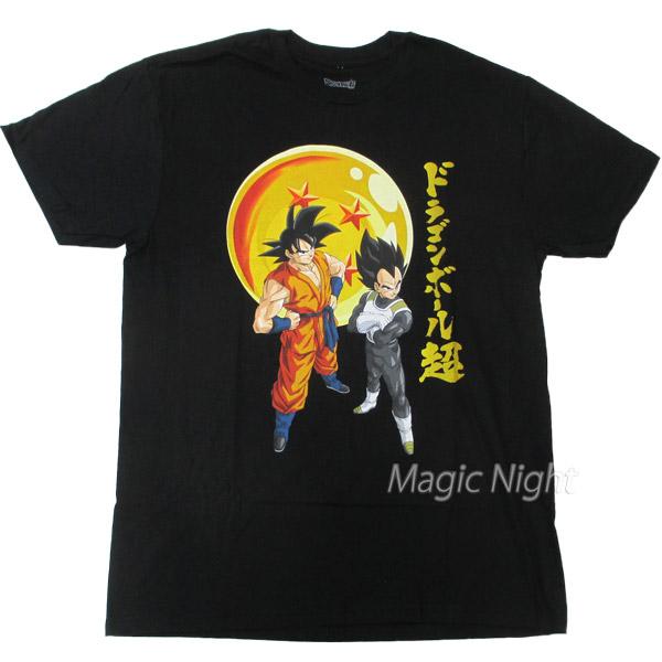 USA版ドラゴンボール Tシャツ 悟空＆ベジータ ドラゴンボール超