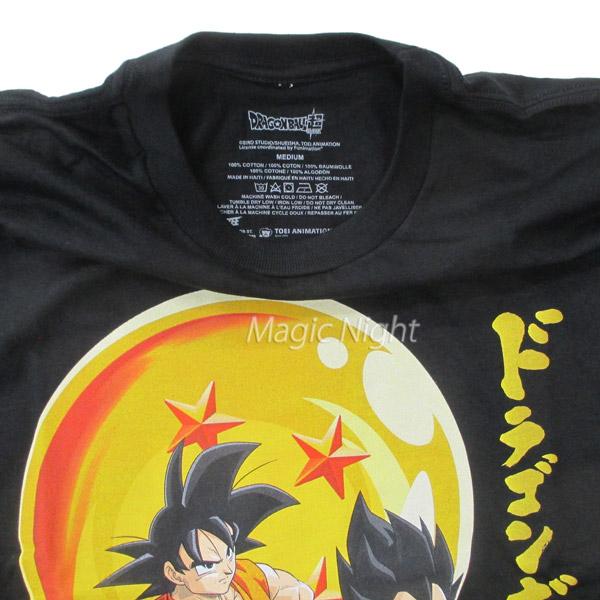 USA版ドラゴンボール Tシャツ 悟空＆ベジータ ドラゴンボール超 