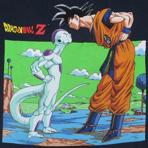 Usa版ドラゴンボールz Tシャツ Goku Frieza 丸首 半袖 メンズ 濃紺 ネイビー ダークブルー Db コスプレ衣装専門店マジックナイト 通販 Yahoo ショッピング