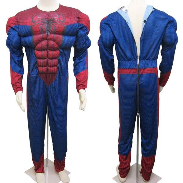 奉仕品 アメイジングスパイダーマン コスチューム 大人用 輸入版