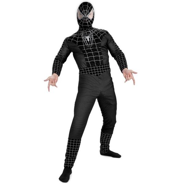 ブラックスパイダーマン コスチューム 大人用 スパイダーマン3 輸入版