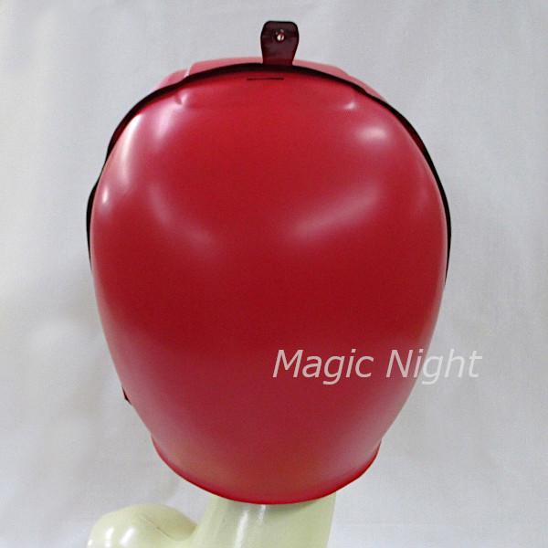 レッドレンジャー 2p ヘルメット パワーレンジャー マスク 赤 Red Ranger Adult Helmet 被り物 大人用｜magicnight｜04