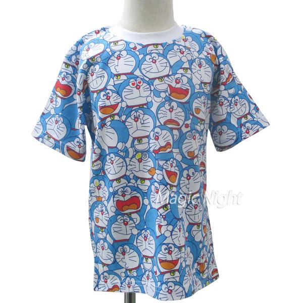 ドラえもんTシャツ ぎっしり総柄 子供用 半袖 Tシャツ キッズ