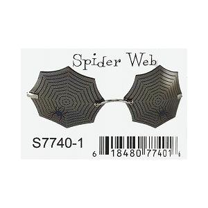 スパイダーウェブサングラス クモの巣 眼鏡 ハロウィン メガネ