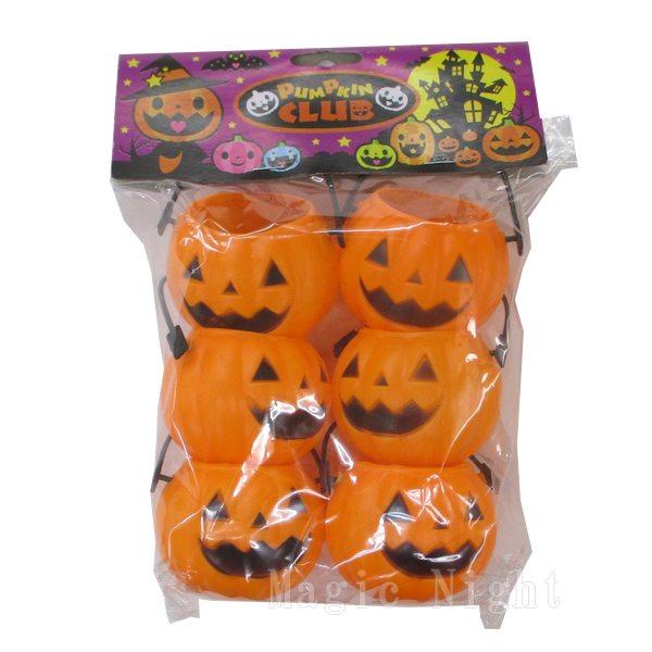 キャンディポット パンプキン 6個入り ハロウィン 小さいバケツ かぼちゃ 小物入れ お菓子入れ 約5 6cm 取っ手付き オレンジ Fs コスプレ衣装専門店マジックナイト 通販 Yahoo ショッピング