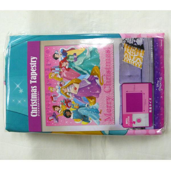 Disney（ディズニー） クリスマス タペストリー ディズニープリンセス