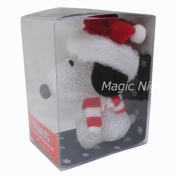 スヌーピー EVAライト S ストライプ SNOOPY クリスマス モチーフライト